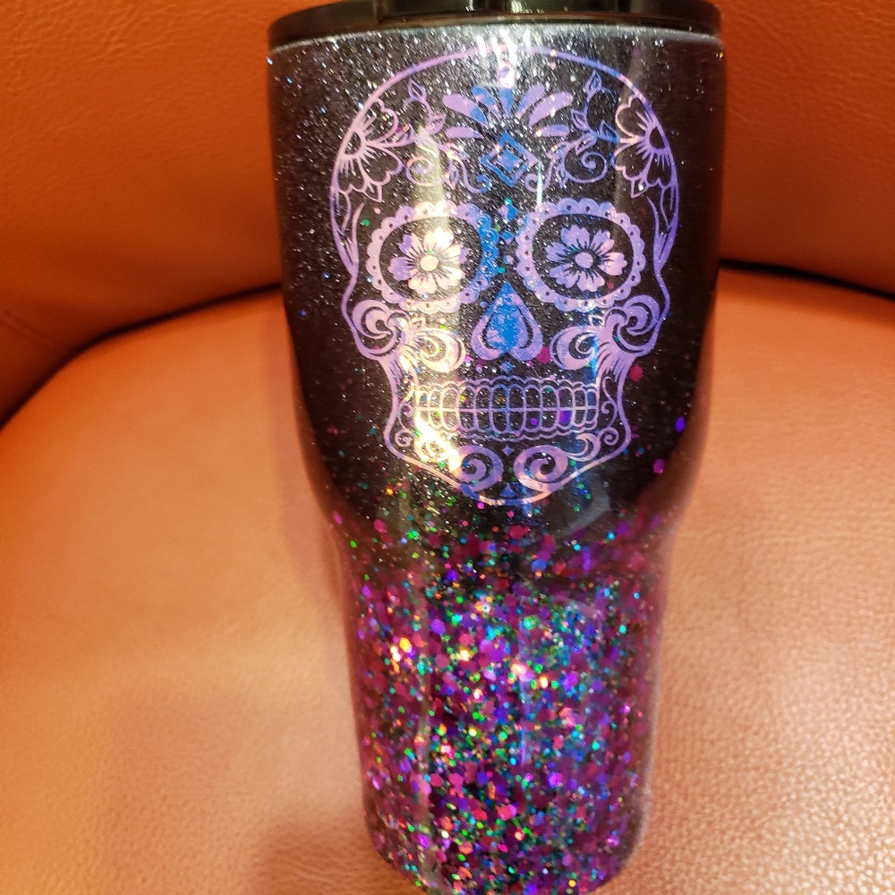 Expoxy Glittered Tumbler